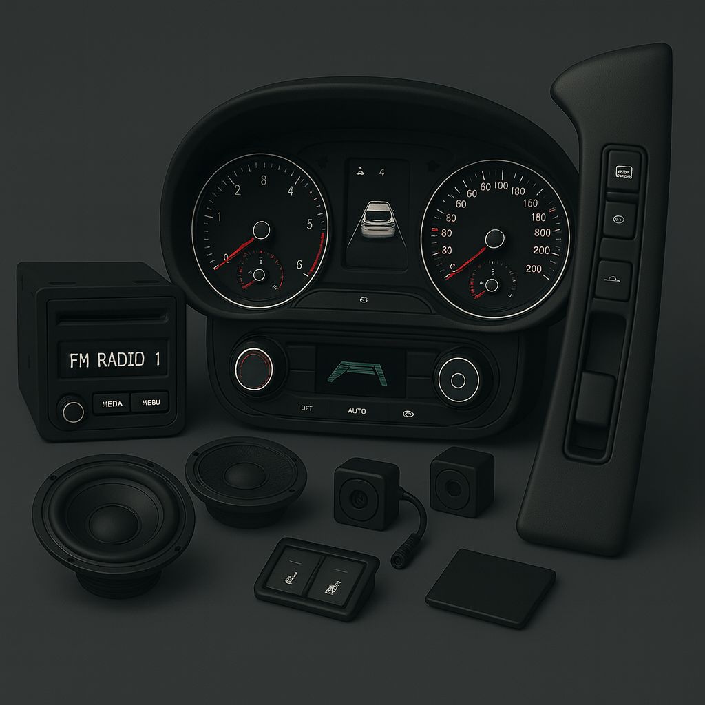 Wnętrze samochodu – elektronika, wyposażenie i nowoczesne systemy wspomagania