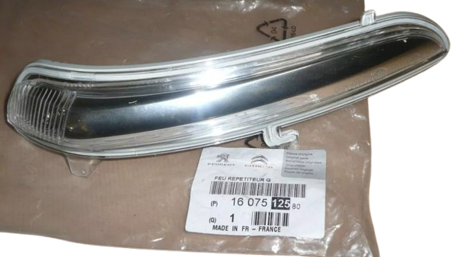 Kierunkowskaz Citroen Peugeot Lewy 1607512580 Oryginał 1607512580