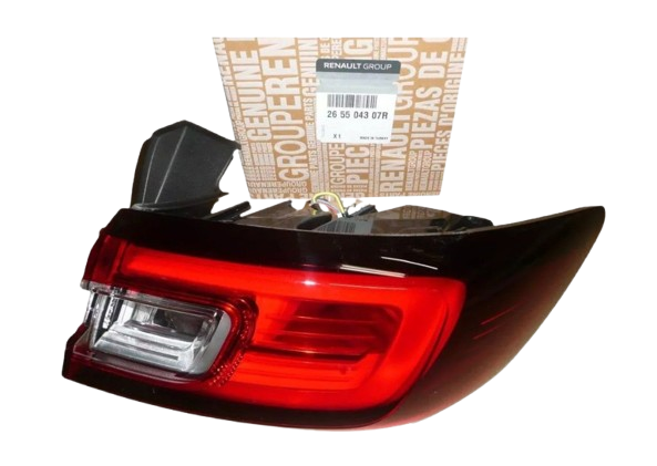 Lampa Prawy Tył Renault 265504307R Oryginał 265504307R