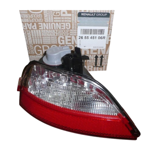 Lampa Tylna Renault 265545106R Oryginał 265545106R