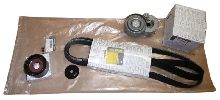 Pasek Klinowy Komplet Renault Dacia 117200713R Oryginał ORG 117200713R