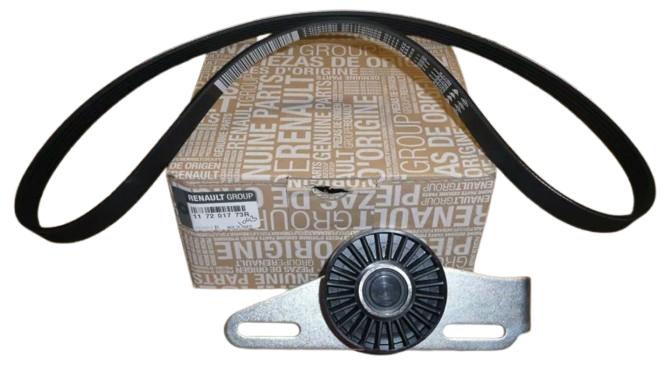 Pasek Klinowy Komplet Renault Dacia 117201773R Oryginał ORG 117201773R