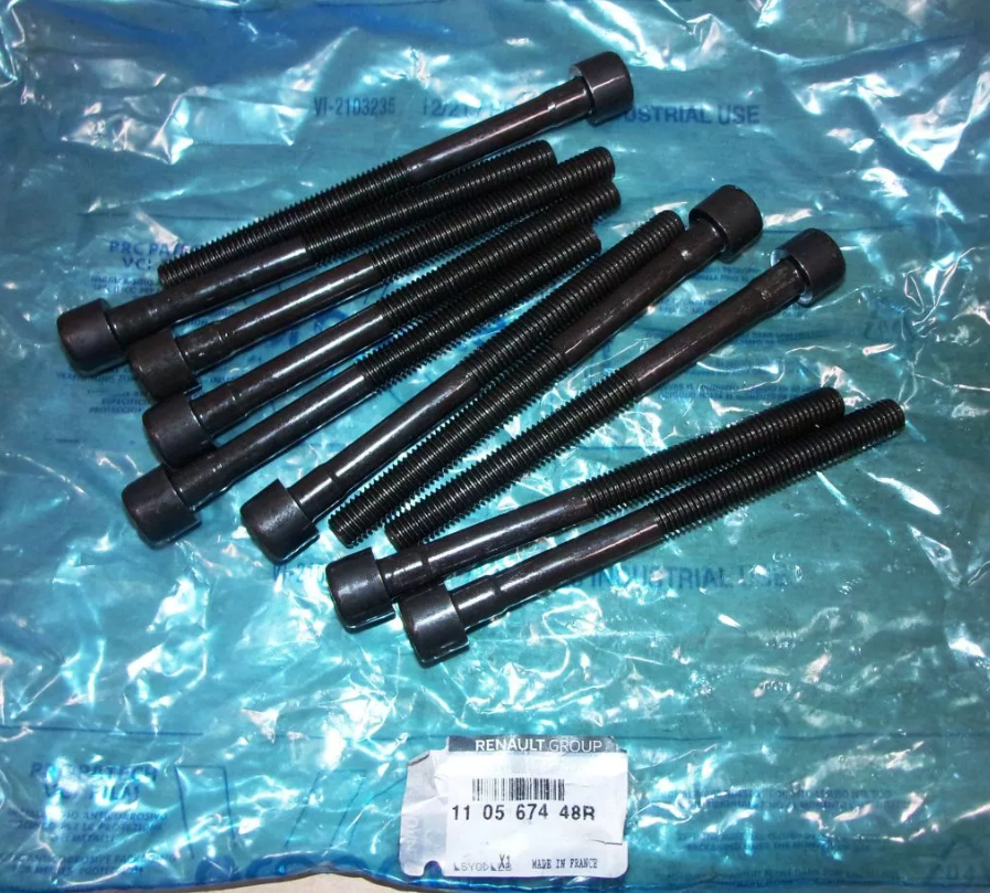 Śruby Głowicy Renault Dacia 1105600Q0G Oryginał ORG 1105600Q0G