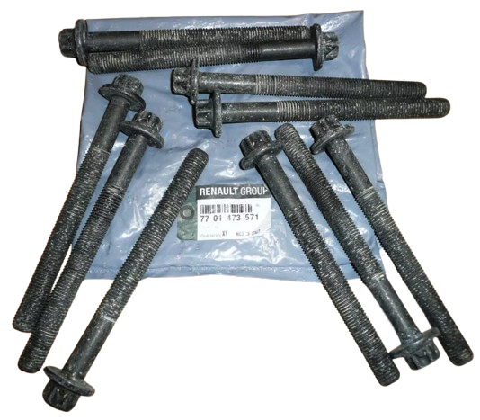 Śruby Głowicy Renault Dacia 1105700Qab Oryginał ORG 1105700QAB