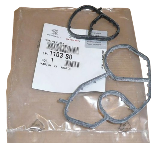 Uszczelka Obudowy Chłodnicy Oleju Citroen Peugeot 1103S0 Oryginał ORG 1103S0
