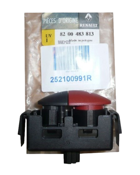 Włącznik Awaryjnych Renault Dacia 252100991R Oryginał 252100991R
