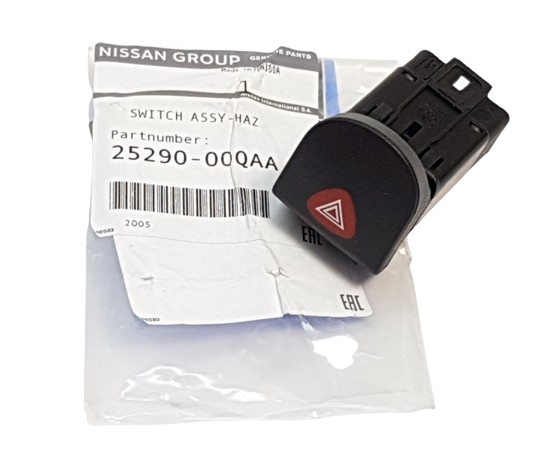 Włącznik Awaryjnych Renault Dacia 2529000Qaa Oryginał 2529000QAA