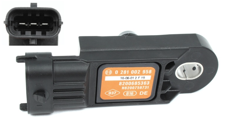 Czujnik Ciśnienia Powietrza Renault Dacia 2373100Q0L Oryginał ORG 2373100Q0L