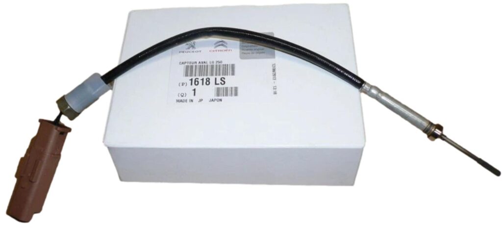 Czujnik Temperatury Spalin Citroen Peugeot 1.6Hdi 16V 1618Ls Oryginał ORG 1618LS