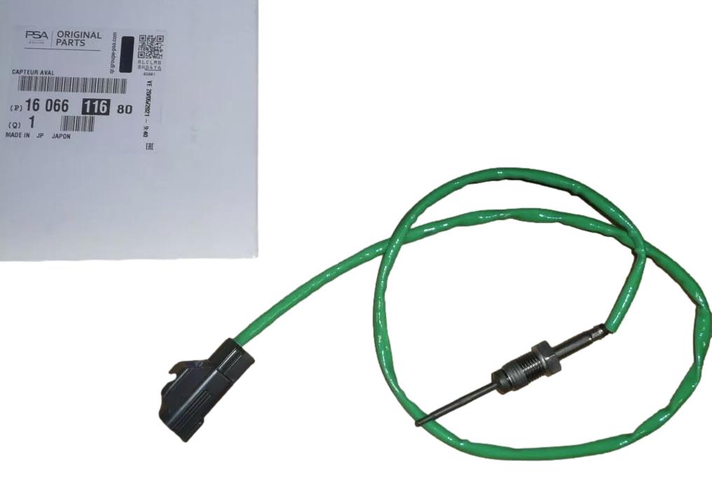 Czujnik Temperatury Spalin Citroen Peugeot 1606611680 Oryginał ORG 1606611680