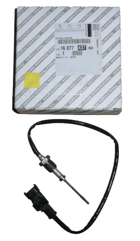 Czujnik Temperatury Spalin Citroen Peugeot 1607743780 Oryginał ORG 1607743780