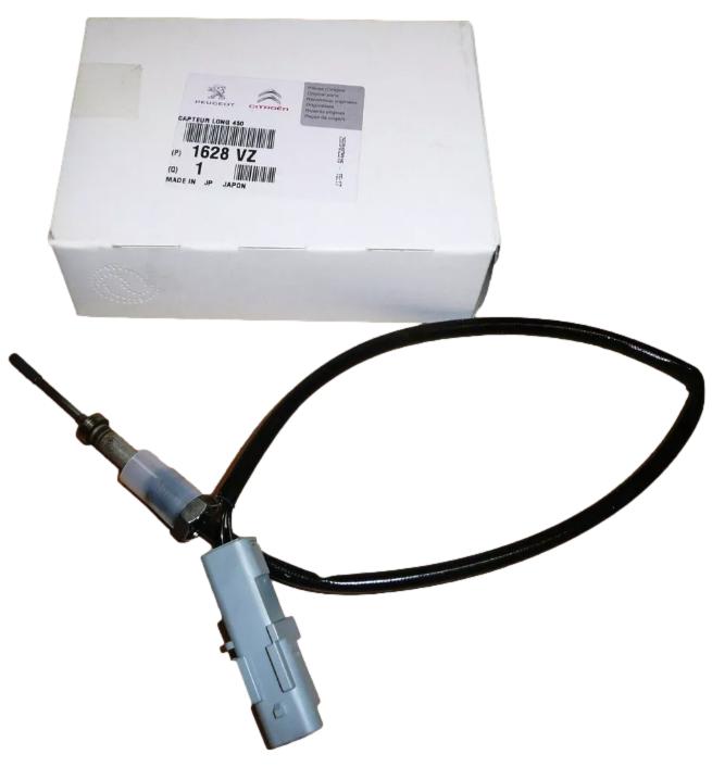 Czujnik Temperatury Spalin Citroen Peugeot 2.0Hdi 8V Górny 1628Vz Oryginał ORG 1628VZ