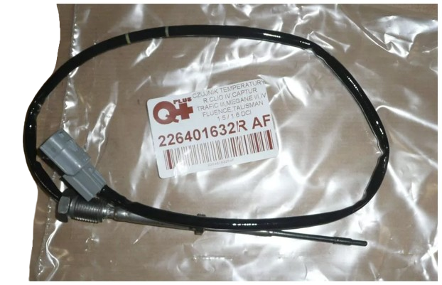 Czujnik Temperatury Spalin Renault Dacia 226401632R Oryginał ORG 226401632R