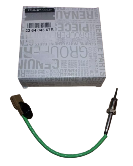 Czujnik Temperatury Spalin Renault Dacia 226404367R Oryginał ORG 226404367R
