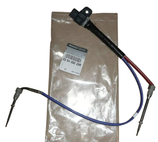 Czujnik Temperatury Spalin Renault Dacia 226405020R Oryginał ORG 226405020R/L