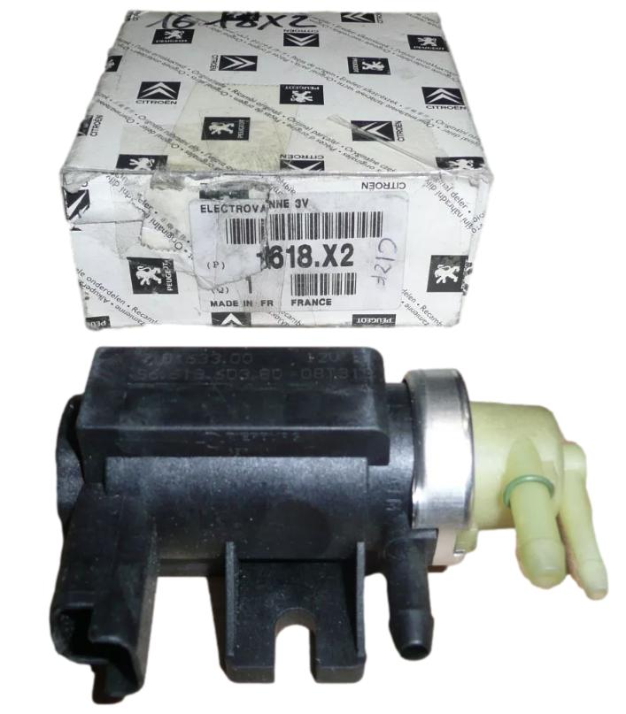 Elektrozawór Turbiny Citroen Peugeot 1618X2 Oryginał ORG 1618X2