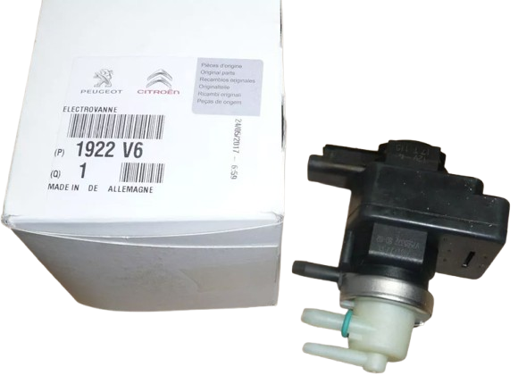 Elektrozawór Turbiny Citroen Peugeot 1922V6 Oryginał ORG 1922V6