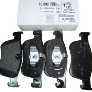 Klocki Hamulcowe Citroen Peugeot 1609898380 Oryginał ORG 1609898380