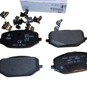 Klocki Hamulcowe Przód Citroen Peugeot 1647880280 Oryginał ORG 1647880280