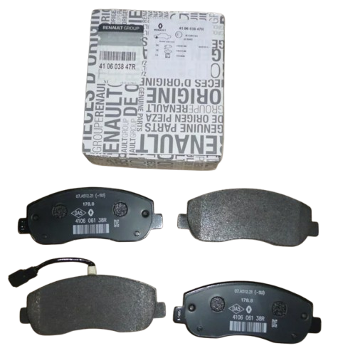 Klocki Hamulcowe Przód Renault Dacia 410603847R Oryginał ORG 410603847R