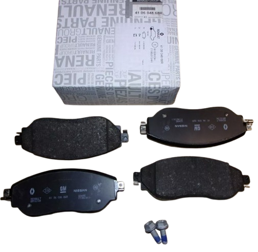 Klocki Hamulcowe Przód Renault Dacia 410604868R Oryginał ORG 410604868R