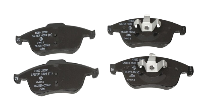 Klocki Hamulcowe Przód Renault Dacia 410607585R Oryginał ORG 410607585R