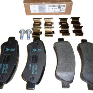 Klocki Hamulcowe Tył Citroen Peugeot 1611140880 Oryginał ORG 1611140880