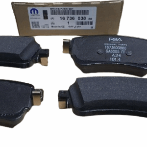 Klocki Hamulcowe Tył Citroen Peugeot 1673603880 Oryginał ORG 1673603880