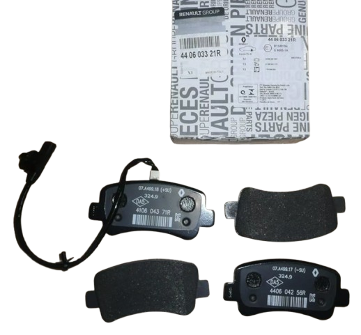 Klocki Hamulcowe Tył Renault Dacia 440603321R Oryginał ORG 440603321R