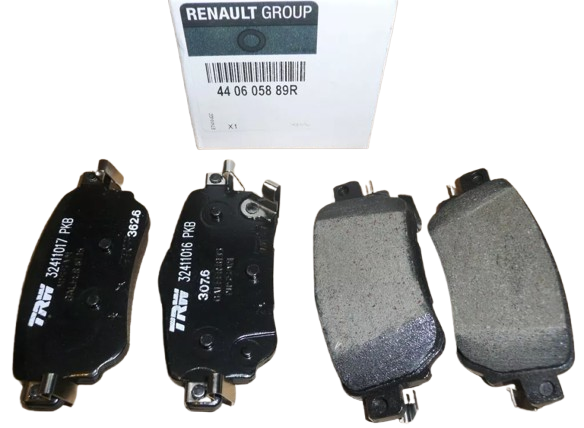 Klocki Hamulcowe Tył Renault Dacia 440605889R Oryginał ORG 440605889R