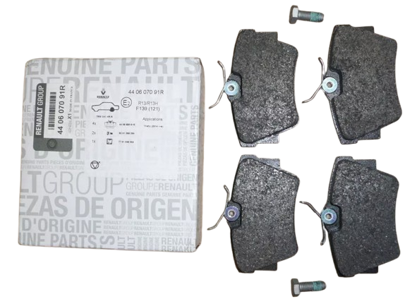 Klocki Hamulcowe Tył Renault Dacia 440607091R Oryginał ORG 440607091R