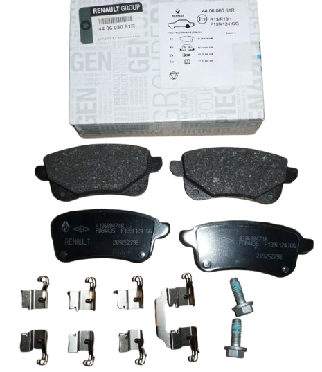 Klocki Hamulcowe Tył Renault Dacia 440608061R Oryginał ORG 440608061R