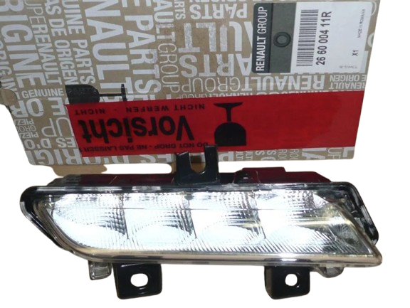 Lampa Jazdy Dziennej Prawa Drl Led Renault Dacia 266000411R Oryginał ORG 266000411R