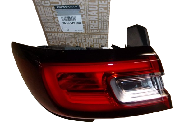 Lampa Tylna Lewa Renault Clio 4 265554998R Oryginał 265554998R