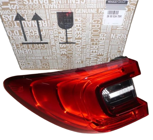 Lampa Tylna Lewa Renault Kadjar 265552478R Oryginał 265552478R