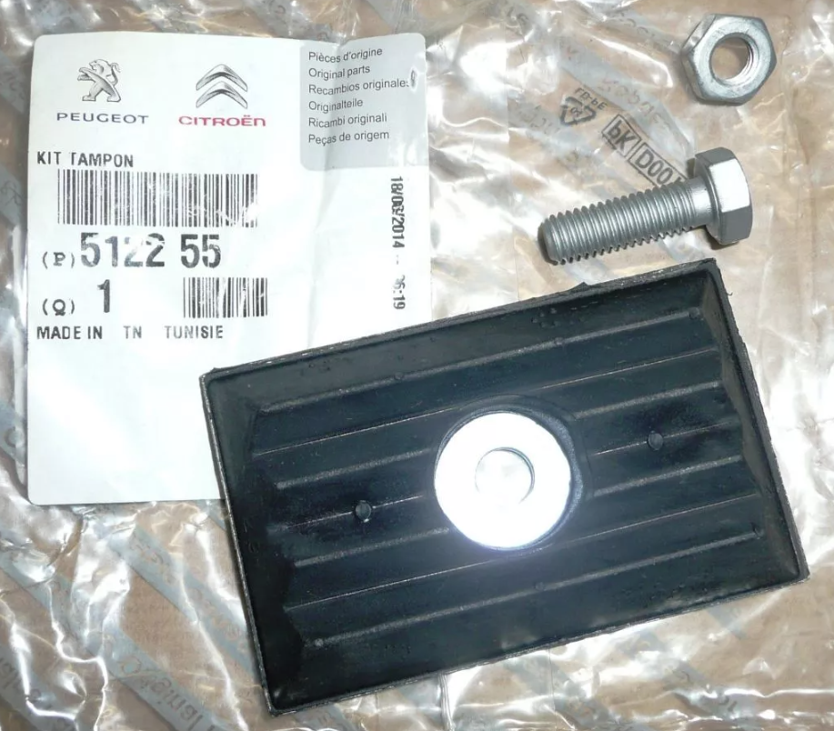 Odbój Resoru Citroen Peugeot 512255 Oryginał ORG 512255