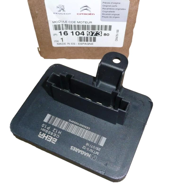 Opornica Wentylatora Citroen Peugeot 1610497380 Oryginał ORG 1610497380