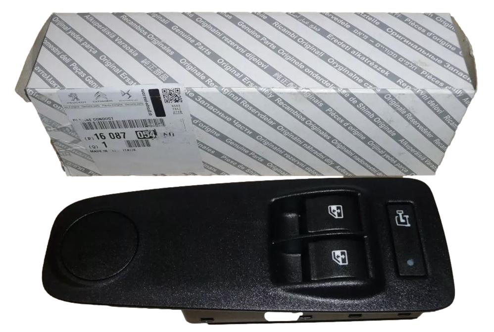 Panel Przełącznik Szyb Citroen Peugeot 1608705480 Oryginał ORG 1608705480