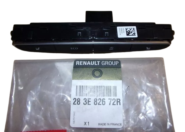 Panel Sterowania Przełączniki Renault Dacia 283E82672R Oryginał 283E82672R