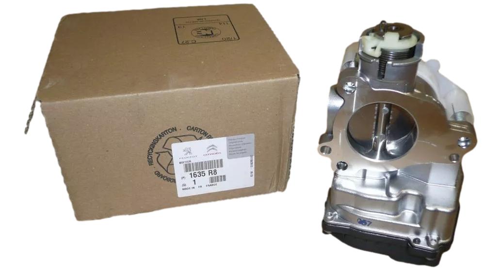 Przepustnica Powietrza Citroen Peugeot 1635R8 Oryginał ORG 1635R8