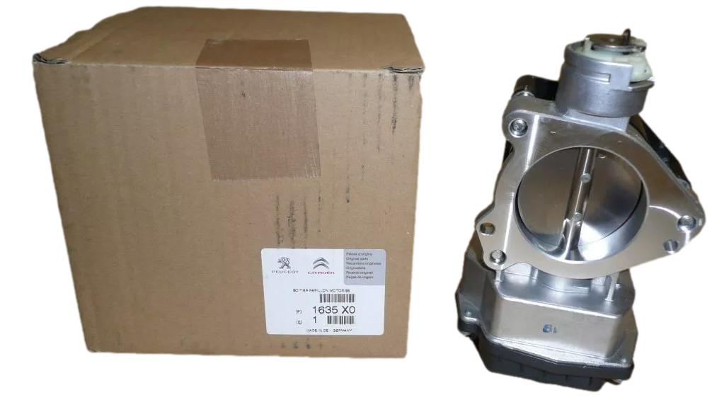 Przepustnica Powietrza Citroen Peugeot 1635X0 Oryginał ORG 1635X0