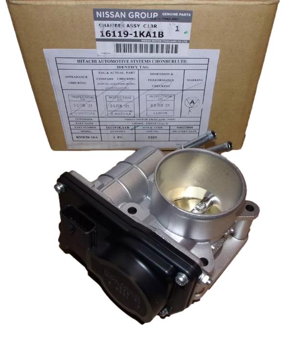 Przepustnica Powietrza Renault Dacia 1.6 16V 161191Ka1B Oryginał ORG 161191KA1B