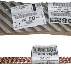 Przewód Masowy Citroen Peugeot 1613442480 Oryginał ORG 1613442480