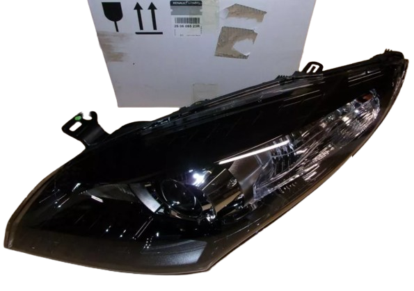 Reflektor Lewy Xenon Czarny Renault Megane 3 260608523R Oryginał 260608523R
