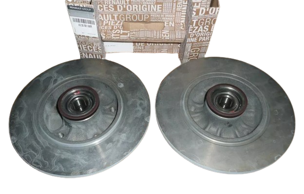 Tarcza Hamulcowa 2 Szt Renault Dacia 432000166R Oryginał ORG 432000166R