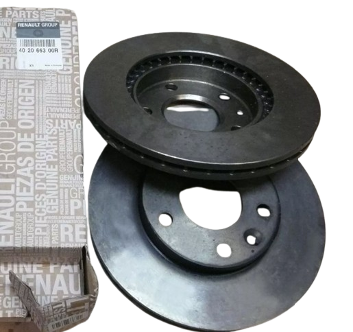 Tarcza Hamulcowa Renault Dacia 402066300R Oryginał ORG 402066300R
