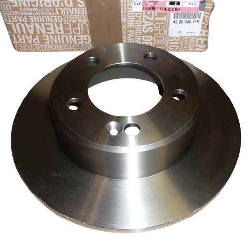 Tarcza Hamulcowa Renault Dacia 432064087R Oryginał ORG 432064087R