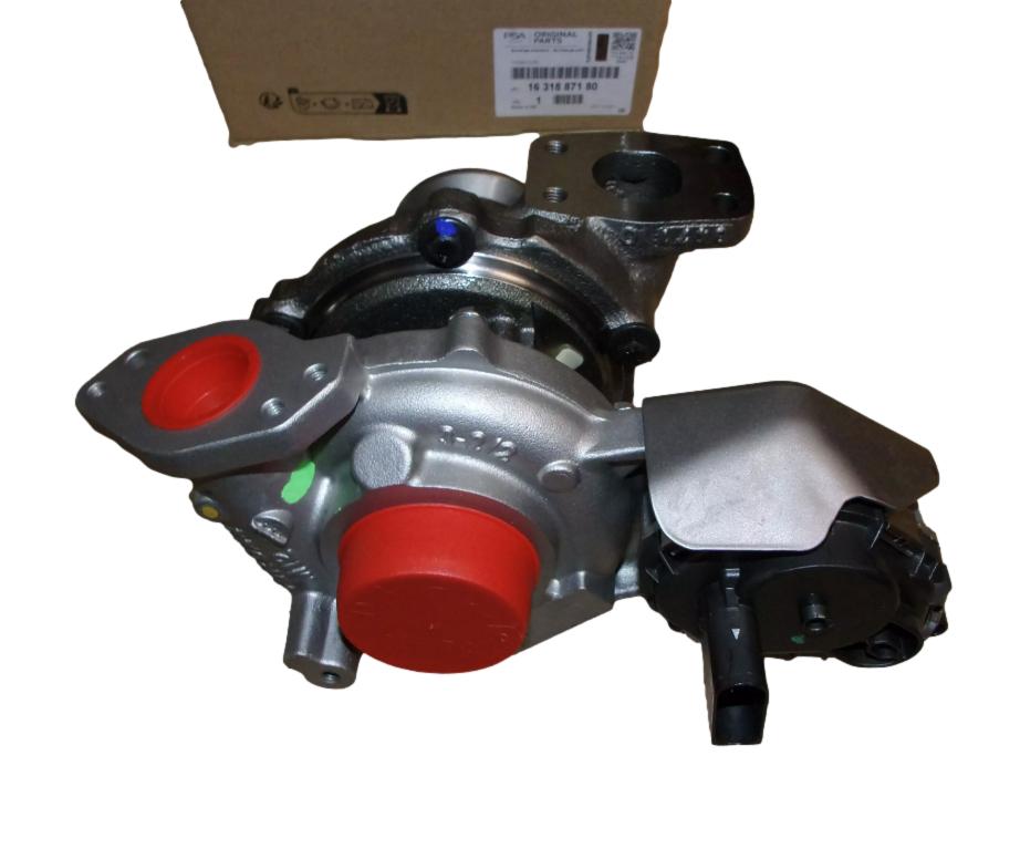 Turbosprężarka Citroen Peugeot 1631887180 Oryginał ORG 1631887180