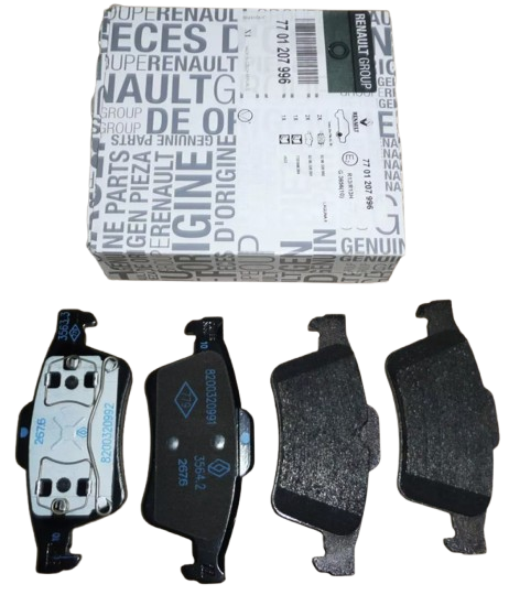 Klocki Hamulcowe Tył Renault Dacia 7701207996 Oryginał ORG 7701207996