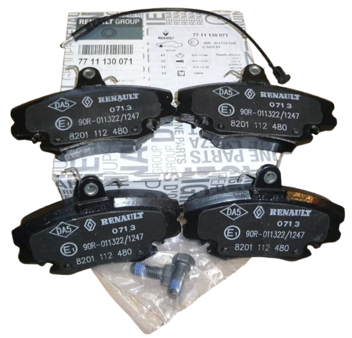 Klocki Hamulcowe Tył Renault Dacia 7711130071 Oryginał ORG 7711130071